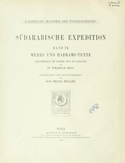 Südarabische Expedition;