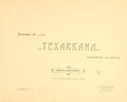Souvenir of Texarkana, Arkansas and Texas..