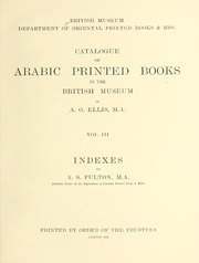 فهرس للكتب العربية بالمتحف البريطاني (المجلدات 3)