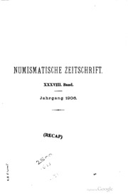 Numismatische Zeitschrift