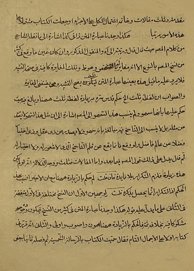 حاشیة حاشیة شرح الشمسیة