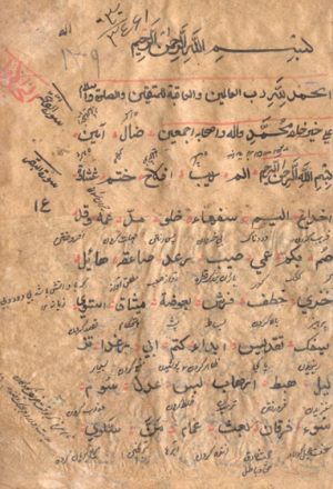 فرهنگ لغات قرآن