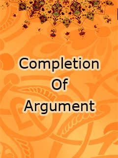 Completion Of Argument