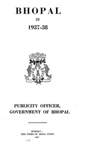 Bhopal In 1937-38