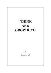 Napoleon Hill Think And Grow Rich