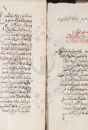 مورد الظمان في رسم القرآن للشريشي الفاسي الخراز -  نسخة 4