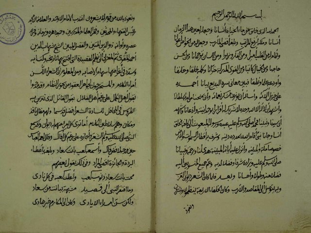 فتح رب البرية بشرح القصيدة المضرية