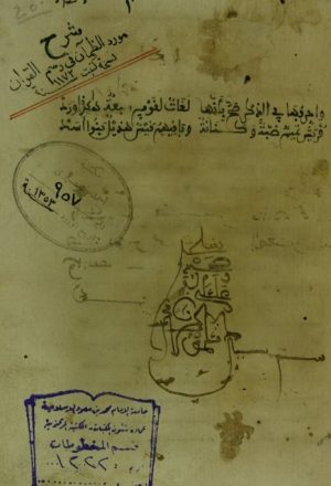 شرح مورد الظمآن في رسم القرآن ( لمحمد بن محمد بن ابراهيم الاموي الشرشي الخراز )