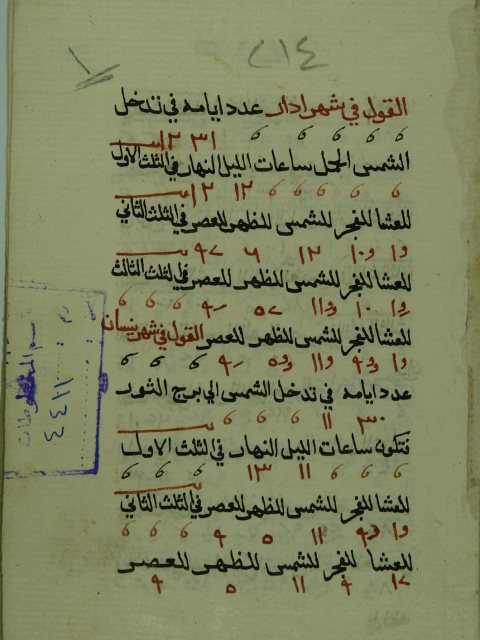 رسالة في الفلك