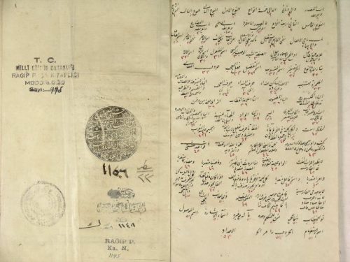 مخطوطة - شرح مفاتيح الدَرِّية في إثبات القوانين الفارسية للسيواسي