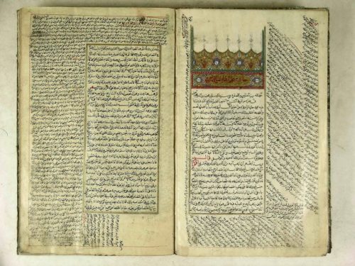 مخطوطة - حاشية عصام الدين على حاشية الجرجاني على المطول (شرح تلخيص المفتاح) للتفتازاني