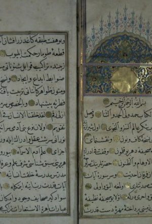 مخطوطة - خزانة الأدب ولب لباب لسان العرب، شرح شواهد الرضي  (ج: 1)