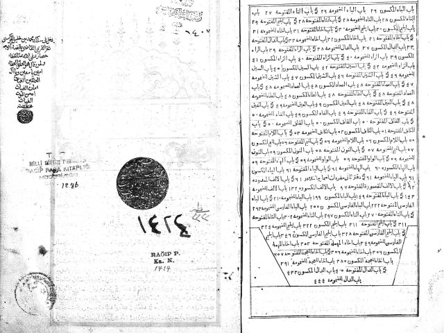 مخطوطة - نوال الفضلا ولسان العجم البلغا، فرهنك شعوري (ج: 1)