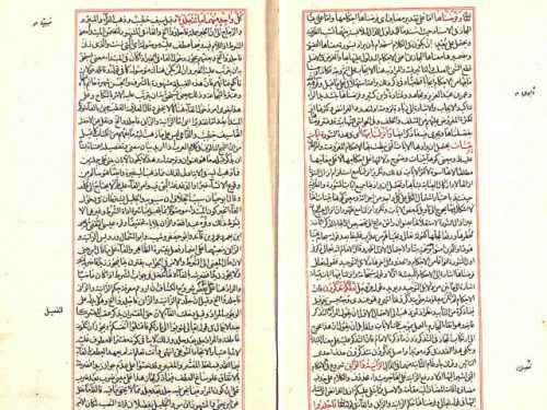 مخطوطة - روح المعاني في تفسير القرآن والسبع المثاني (ج: 6).