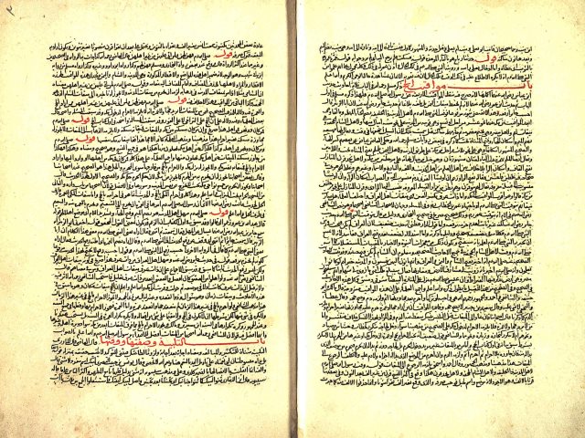 مخطوطة - المنهاج في شرح صحيح مسلم بن الحجاج (ج: 2).