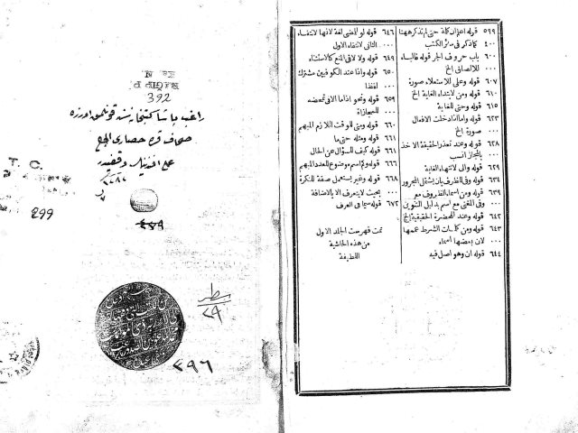 مخطوطة - حاشية مولانا حامد على المرآة لمنلا خسرو (ج: 2)