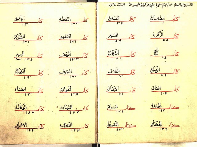 مخطوطة - حاشية على شرح وقاية الرواية لصدر الشريعة