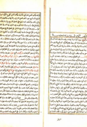 مخطوطة - منح الغفار شرح تنوير الأبصار وجامع البحار (الجزء الثاني).