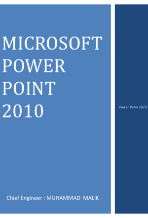 MICROSOFT POWER POINT 2010