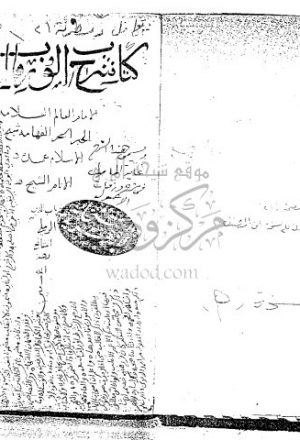 مخطوطة - شرح الورقات للرملي نسخة 2