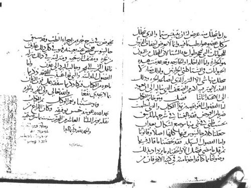 مخطوطة - شرح فصول أبقراط لابن أبي صادق النيسابوري