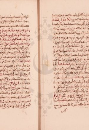 مخطوطة - شرح قواعد الإعراب لأحمد بن محمد بن  عباس الشافعي