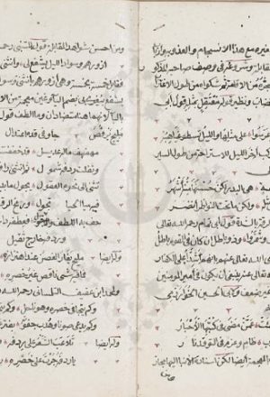مخطوطة - شرح لامية العرب للحضرمي