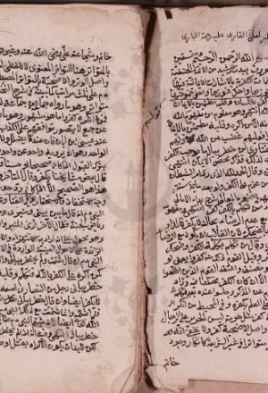 مخطوطة - شرح ملا على بن سلطان محمد الهروى القارى على رسالة البدر الرشيد فى الكلمات الكفرية