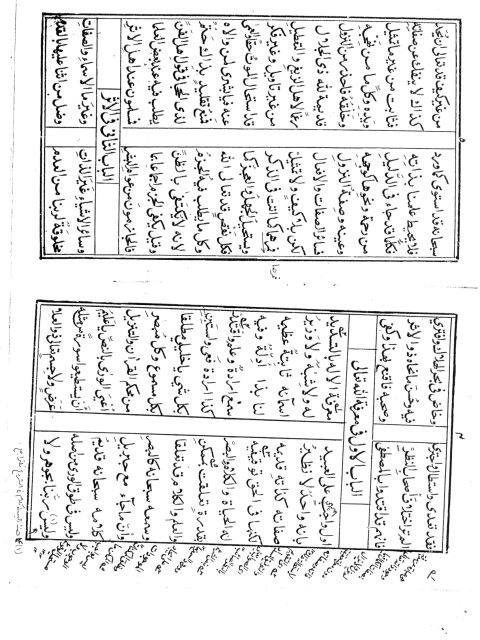 مخطوطة - الدرة المضية في عقد أهل المرضية للسفاريني