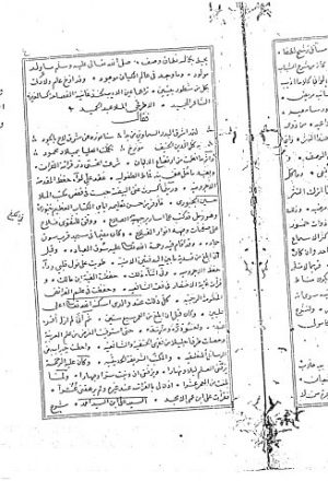 مخطوطة - غرائب الاغتراب و نزهة الألباب-ندوة العلماء بالهند رقم 21