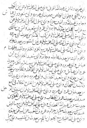 مخطوطة - البيوع المنهي عنها لابن حزم