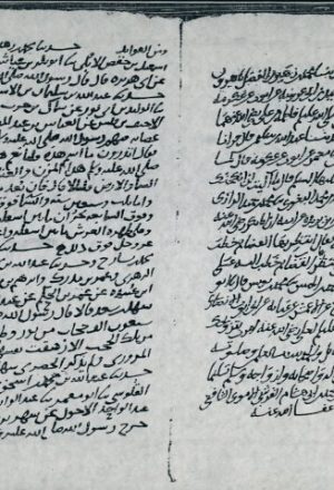 مخطوطة - فوائد ابن شاهين