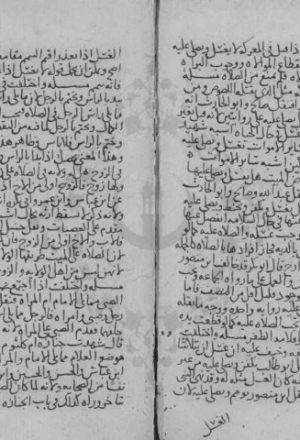 مخطوطة - كتاب الروايتين - أبو يعلى