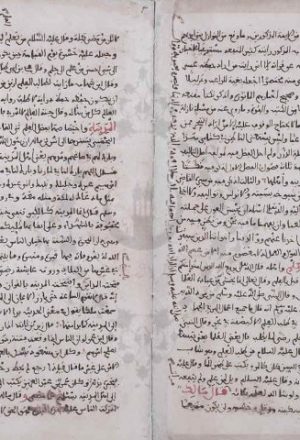 مخطوطة - مختصر ترتيب المدارك للقاضي عياض اختصار ابن حمادة المالكي