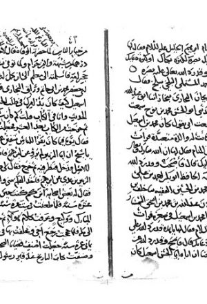 مخطوطة - ترجمة البخاري لابن ناصر الدين