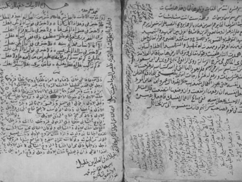مخطوطة - نشاط صدور أهل العرفان الكافيجي