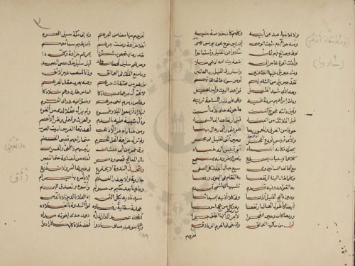 مخطوطة - نظم عمود النسب فى أنساب العرب للبدوي الشنقيطي