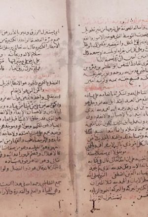 مخطوطة - الدرة الصقيلة شرح منظومة العقيلة في رسم القرآن للبيب التونسي