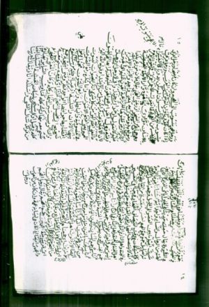مخطوطة - غريب القرآن للسجستاني طه