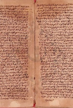 مخطوطة - حسن القرع في شرح حديث أم زرع للخليلي