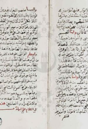 مخطوطة - أجوبة زين الدين حمزة الشافعى عن أسئلة وردت اليه