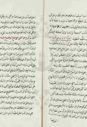 مخطوطة - الروض الازهر فى حدود مشاهير علوم الجامع الأزهر  للزرقاني