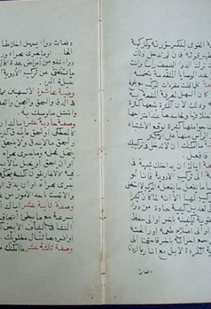 مخطوطة - رسالة افرائيم ابن الحسن لأبى القاسم الطبيب