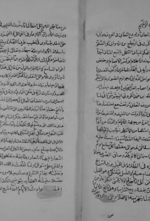 مخطوطة - صرف العناية في كشف الكفاية في حروف المعاني لعبد الله البتوشي الكردي