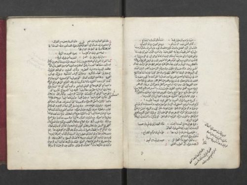 مخطوطة - فقه اللغة وسر العربية