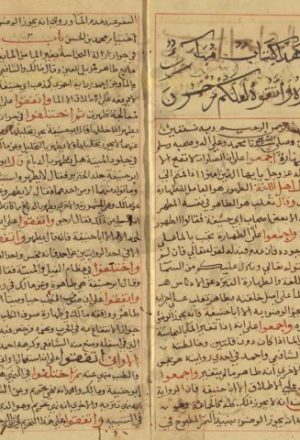 مخطوطة - اختلاف العلماء لابن هبيرة الحنبلي - نسخة 2