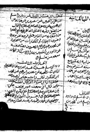 مخطوطة - أربعون حديث منتقاة من صحيح مسلم لابن حجر العسقلاني