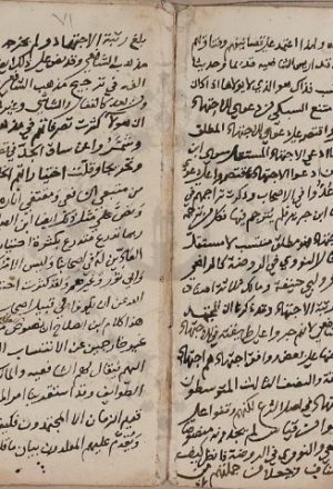 مخطوطة - إرشاد المهتدين إلى نصرة المجتهدين - السيوطي