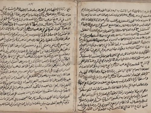 مخطوطة - إرشاد المهتدين إلى نصرة المجتهدين - السيوطي