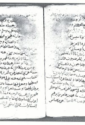 مخطوطة - اتخاذ السقايه والمطاهر في رحبة المساجد لابن بطه